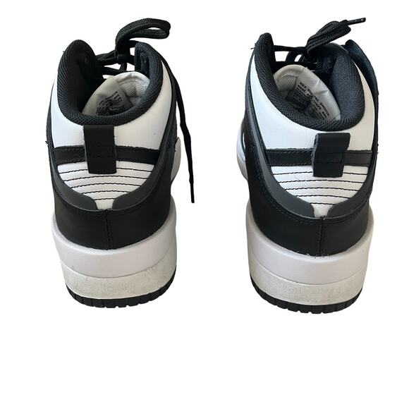 Nike Dunk High Up Panda Black and White Sneakers Size 9.5 - Picture 3 of 9